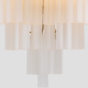 Bethel 3-Tier Glass Round Chandelier 24", three-tier - view 9
