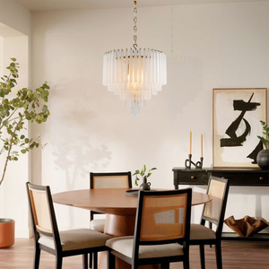 Bethel 3-Tier Glass Round Chandelier 24", three-tier - view 2