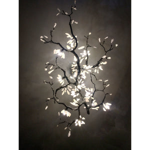 Selenite Crystal Blossom Branching Tree Chandelier - view 19