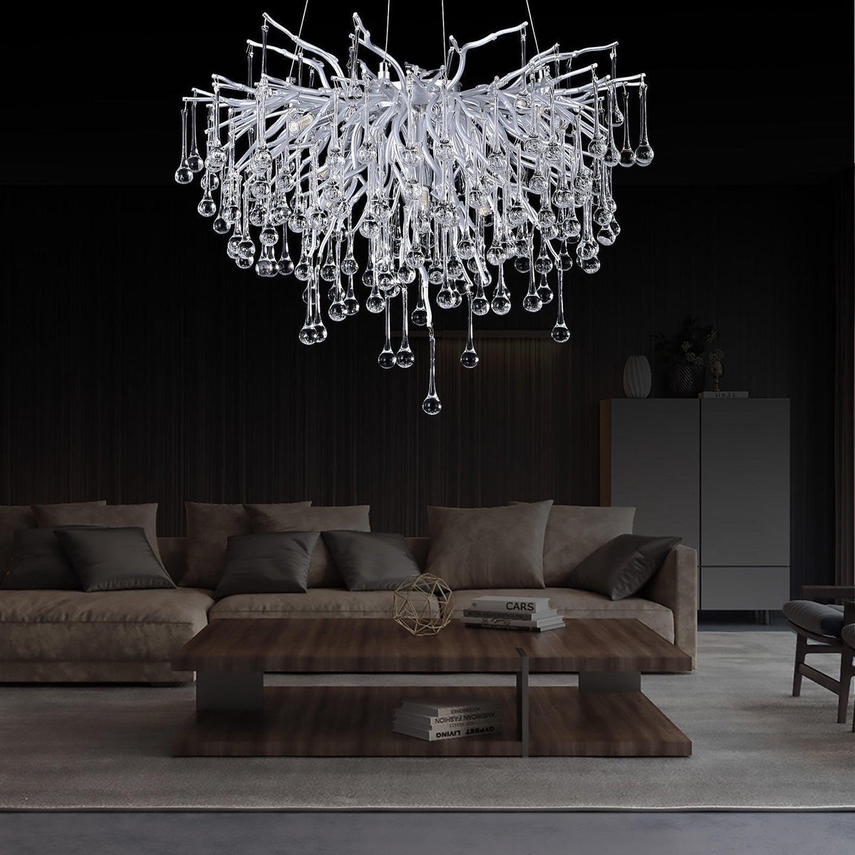Doris Rain Branch Chandelier Dia 23.5" Silver - view 2