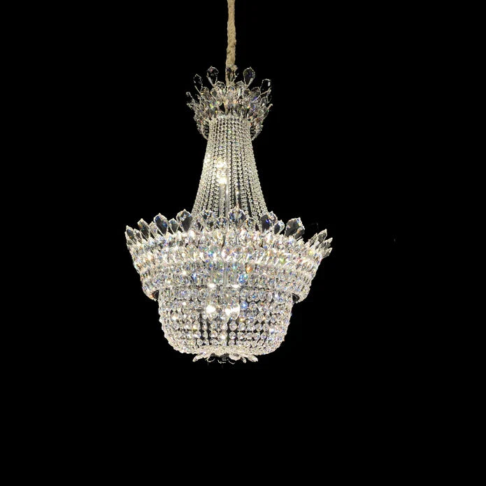 Luxury Empire Branch Crystal Chandelier Pendant Light for Entryway and Foyer - view 6