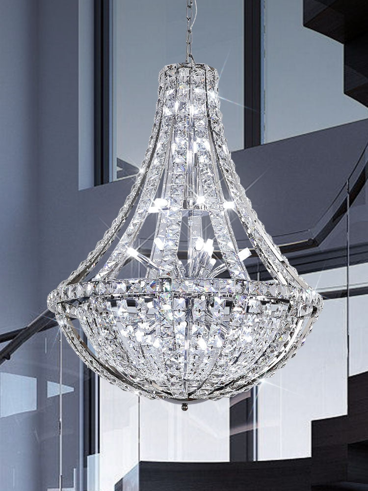 Extra Large Luxury and Elegant Crystal Chandelier for Living Room/Staircase/Foyer/Villa/Duplex Hall - view 3