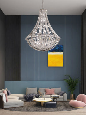 Extra Large Luxury and Elegant Crystal Chandelier for Living Room/Staircase/Foyer/Villa/Duplex Hall - view 5