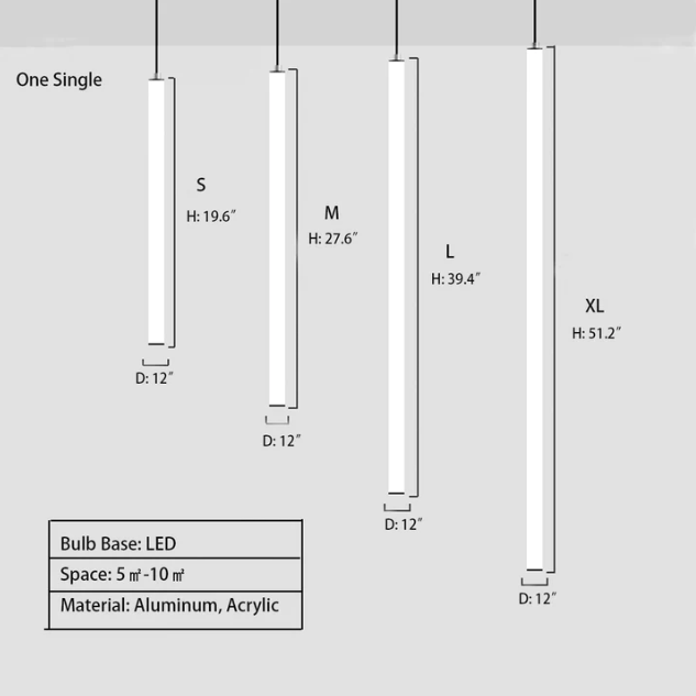 Scandinavia Minimalist White Pendant Light for Bedside/Dining Room/Staircase, chandelier - view 16