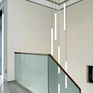 Scandinavia Minimalist White Pendant Light for Bedside/Dining Room/Staircase, chandelier - view 9