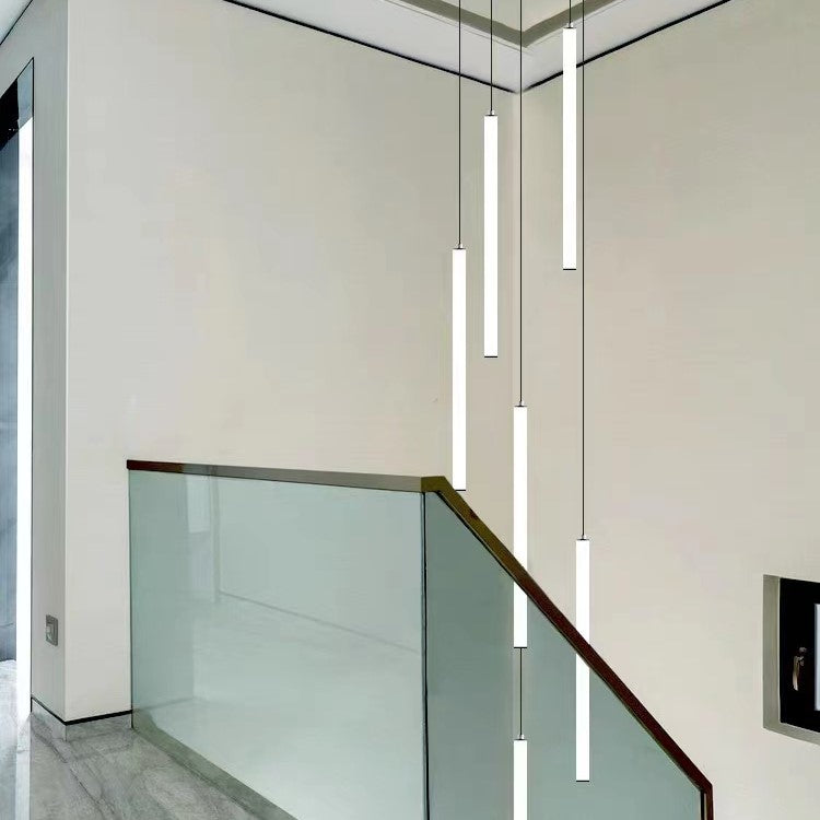 Scandinavia Minimalist White Pendant Light for Bedside/Dining Room/Staircase, chandelier - view 9