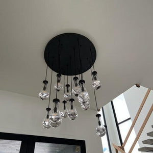 Raindrop Round Chandelier 36" - view 4