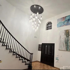 Raindrop Round Chandelier 60" - view 15