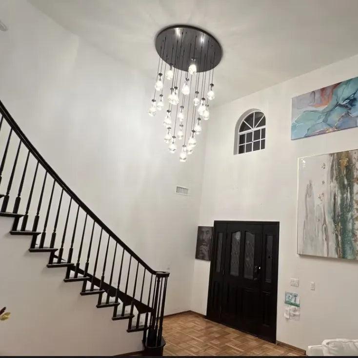 Raindrop Round Chandelier 60" - view 15