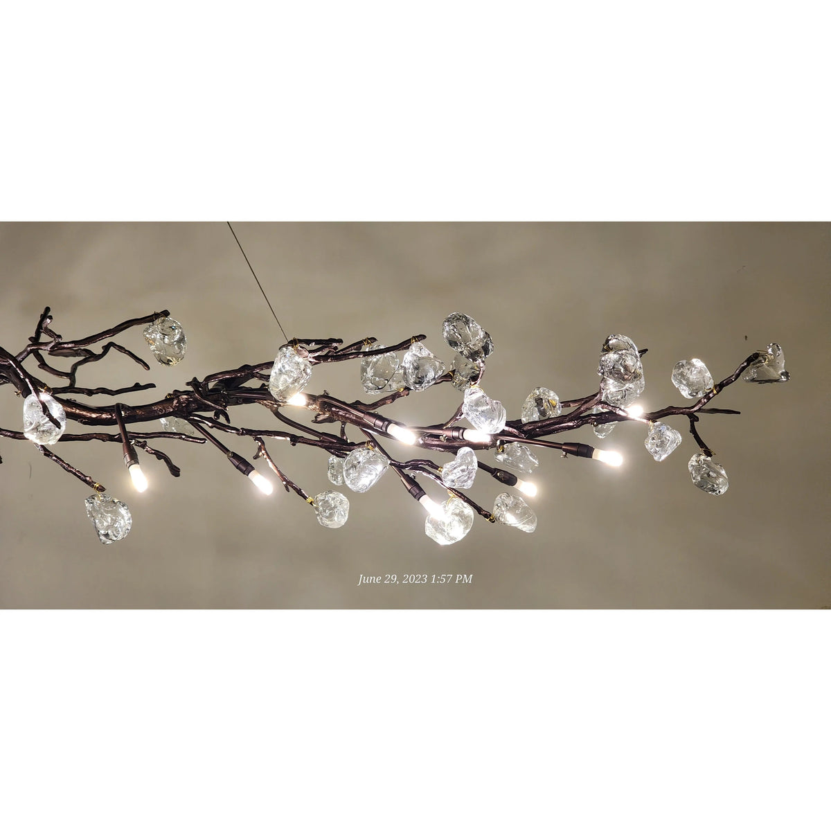 Cherry Blossom Branch Tree Chandelier - view 13
