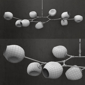 Covington Horizontal Globe Branching Bubble Chandelier - view 8