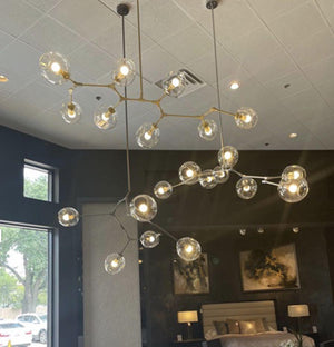Covington Horizontal Globe Branching Bubble Chandelier - view 2