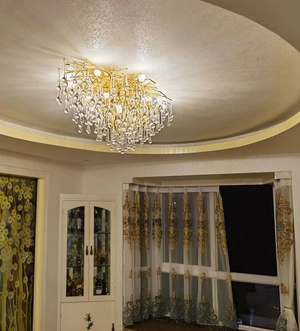 Stunning Tree Branch Crystal Chandelier with Clear Teardrop-shaped for Living/Dining Room - view 20