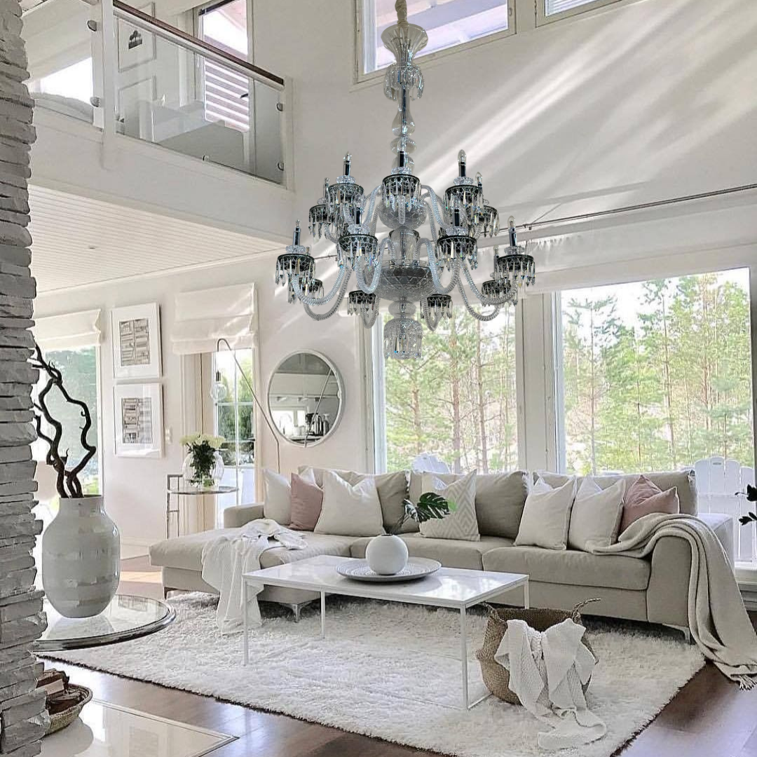 Elegant Crystal Chandelier in Italian Style for Bedroom and Living Room - view 10