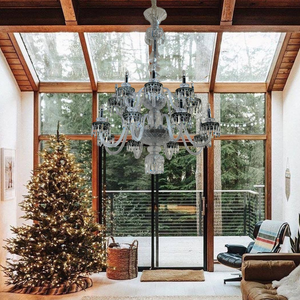 Elegant Crystal Chandelier in Italian Style for Bedroom and Living Room - view 9