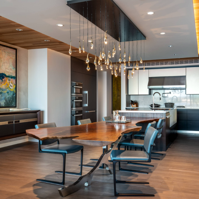 Modern Creative Seed Crystal Chandelier for Dining Room - view 19