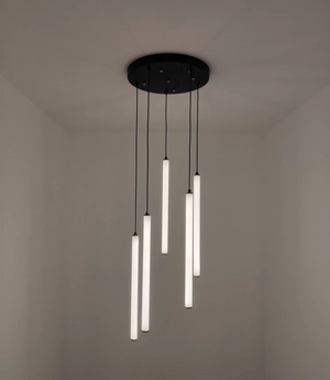 Scandinavia Minimalist White Pendant Light for Bedside/Dining Room/Staircase, chandelier - view 14