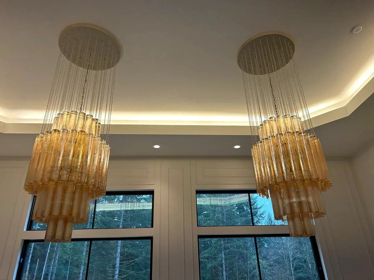 Serena Multi-Tier Round Chandelier - view 12