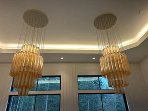 Serena Multi-Tier Round Chandelier - view 12