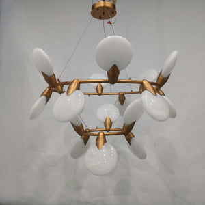 Lyla 2-Tiered Halo Chandelier, two-tier - view 9