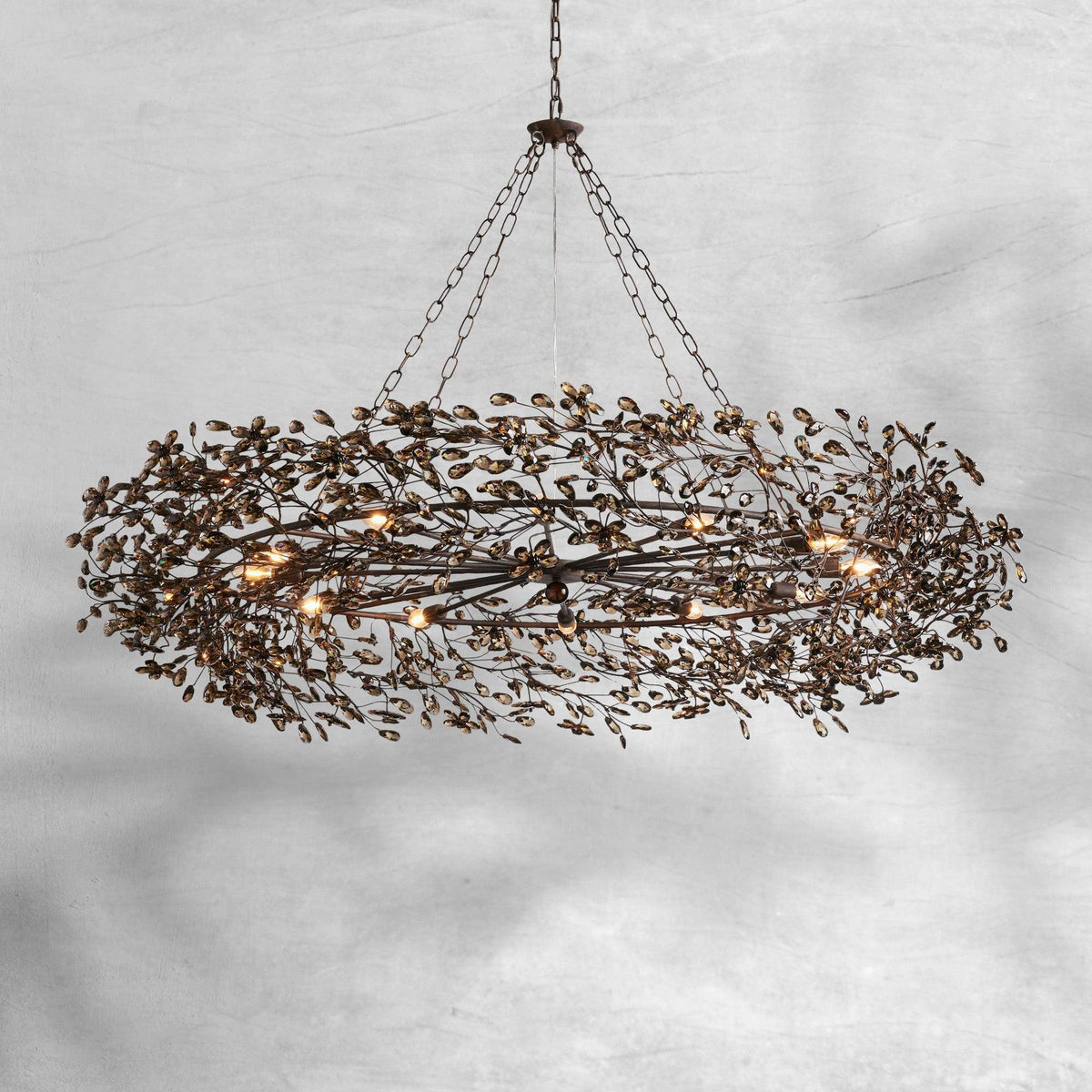 Fiore Crown Chandelier 39" 48" 60" - view 22