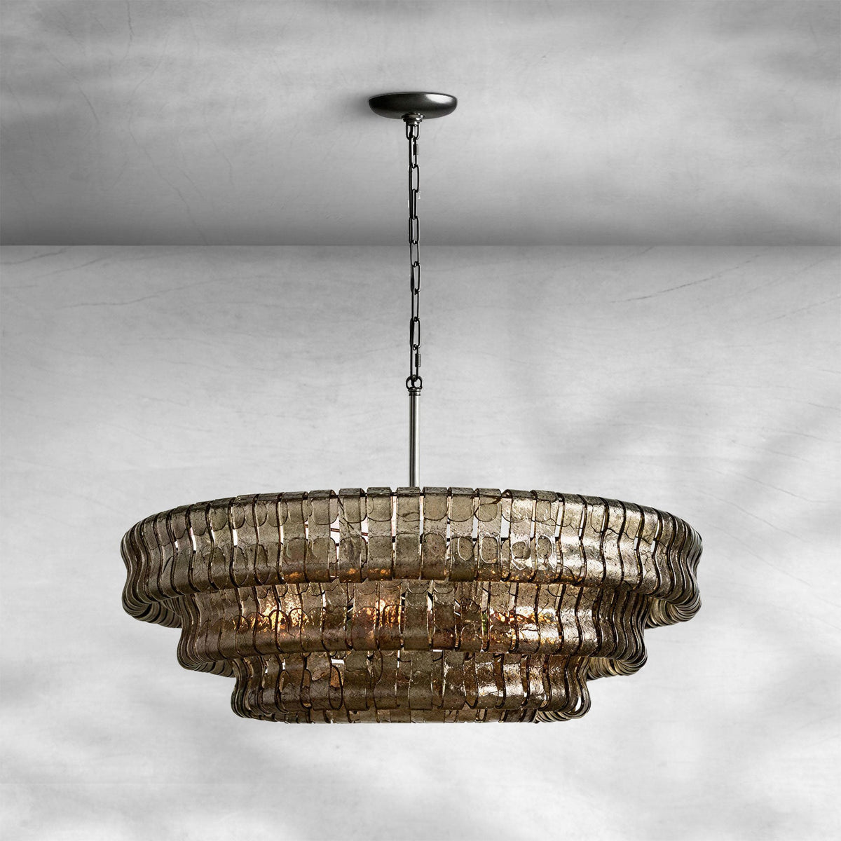 Ghiaccio Round Chandelier 24"36"48"60" - view 43