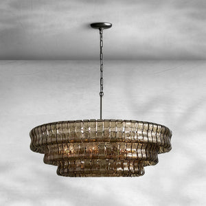 Ghiaccio Round Chandelier 24"36"48"60" - view 43