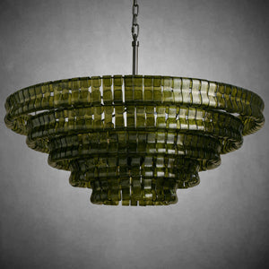 Glacien Round Glass Chandelier - view 38