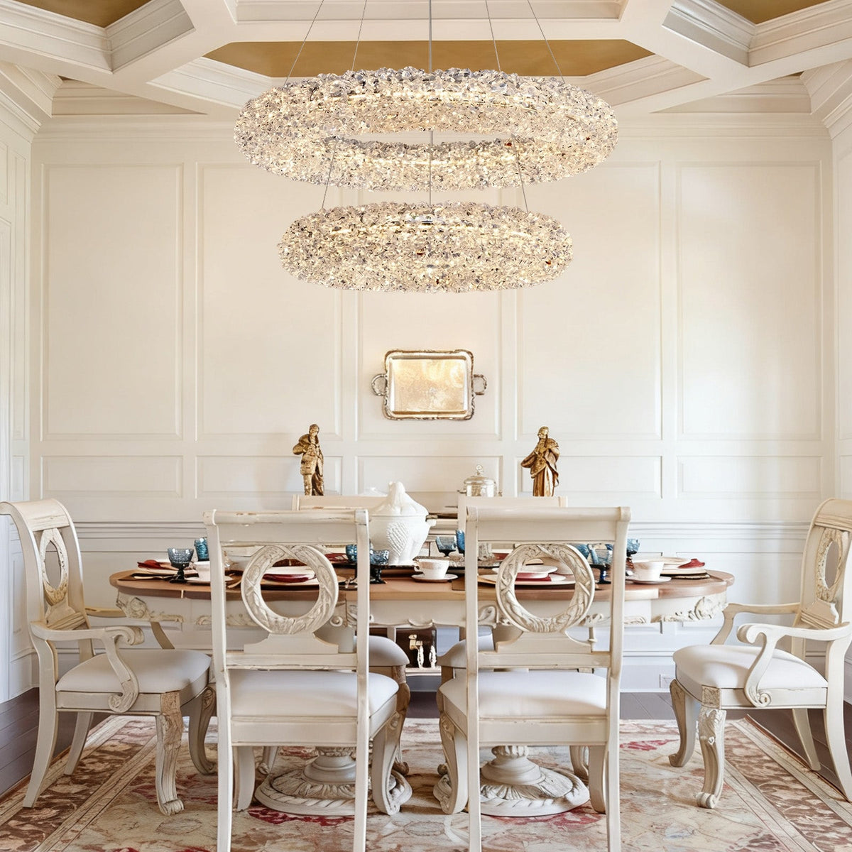 Lumina Halo Crystal Chandelier 31.5" - view 6