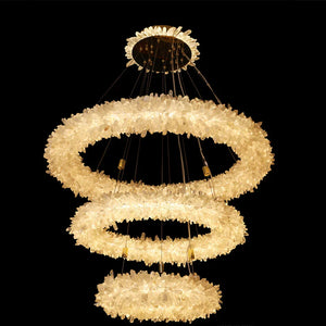 Modern Round/Oval/Linear/Square Natural Crystal Chandelier - view 15