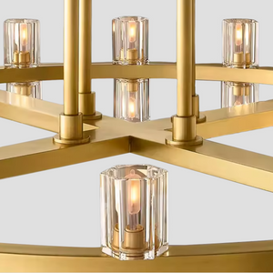 Aurora 1-Tier Round Chandelier 50” - view 8