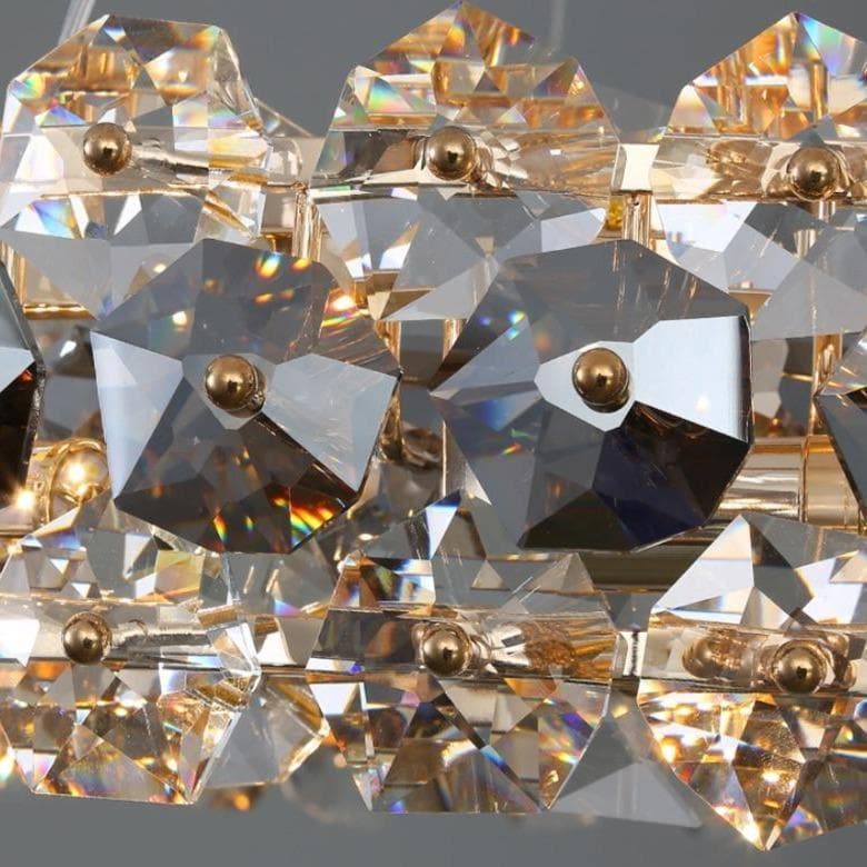 Fashion Long Crystal Chandelier W 37" - view 3