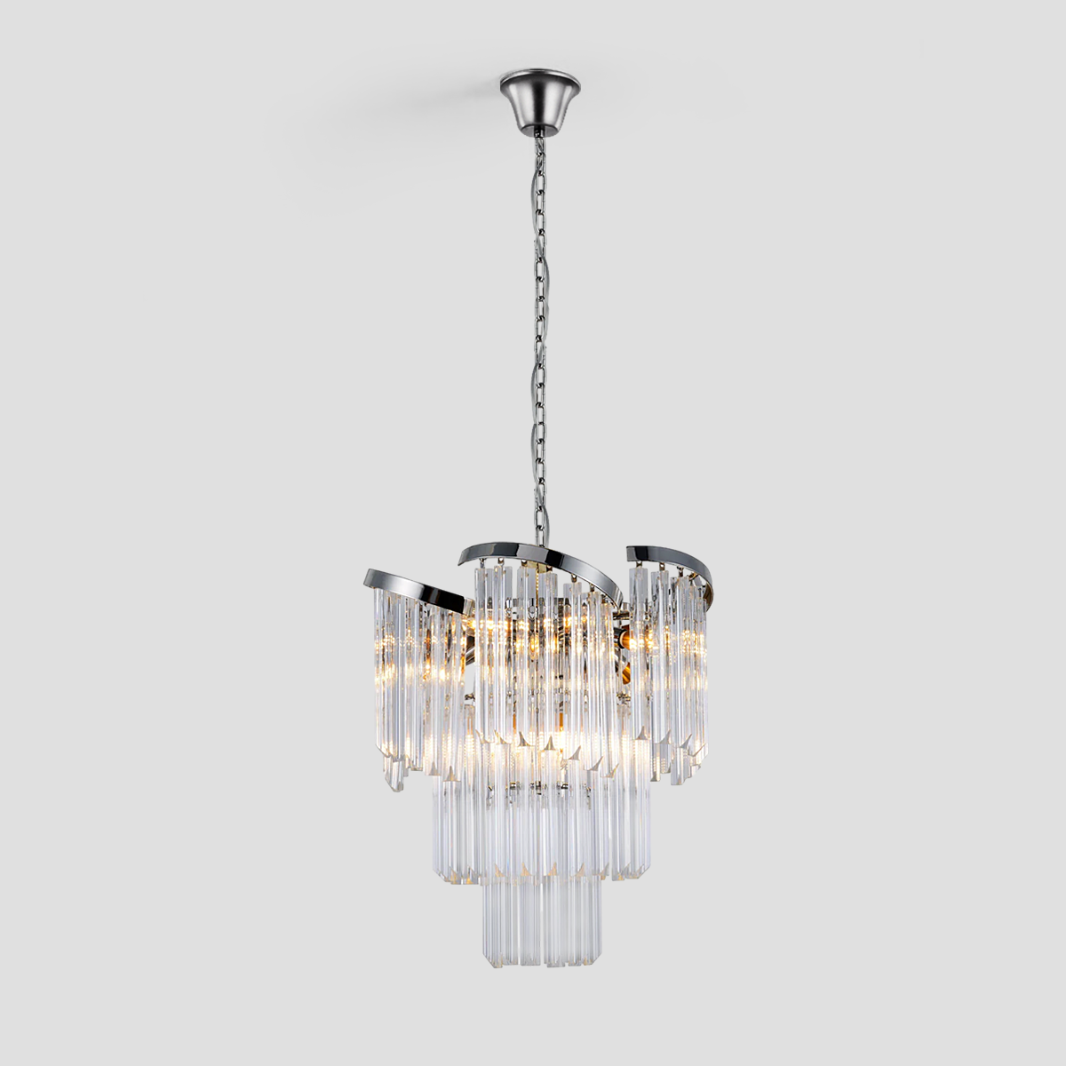 Twin Palms Multi-Tier Crystal Chandelier - view 24