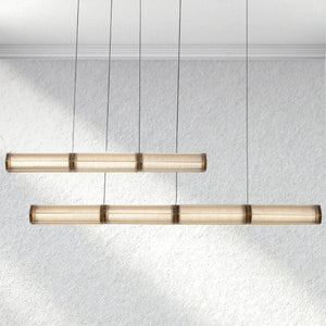 Carey Sunleaf Linear Chandelier - view 3