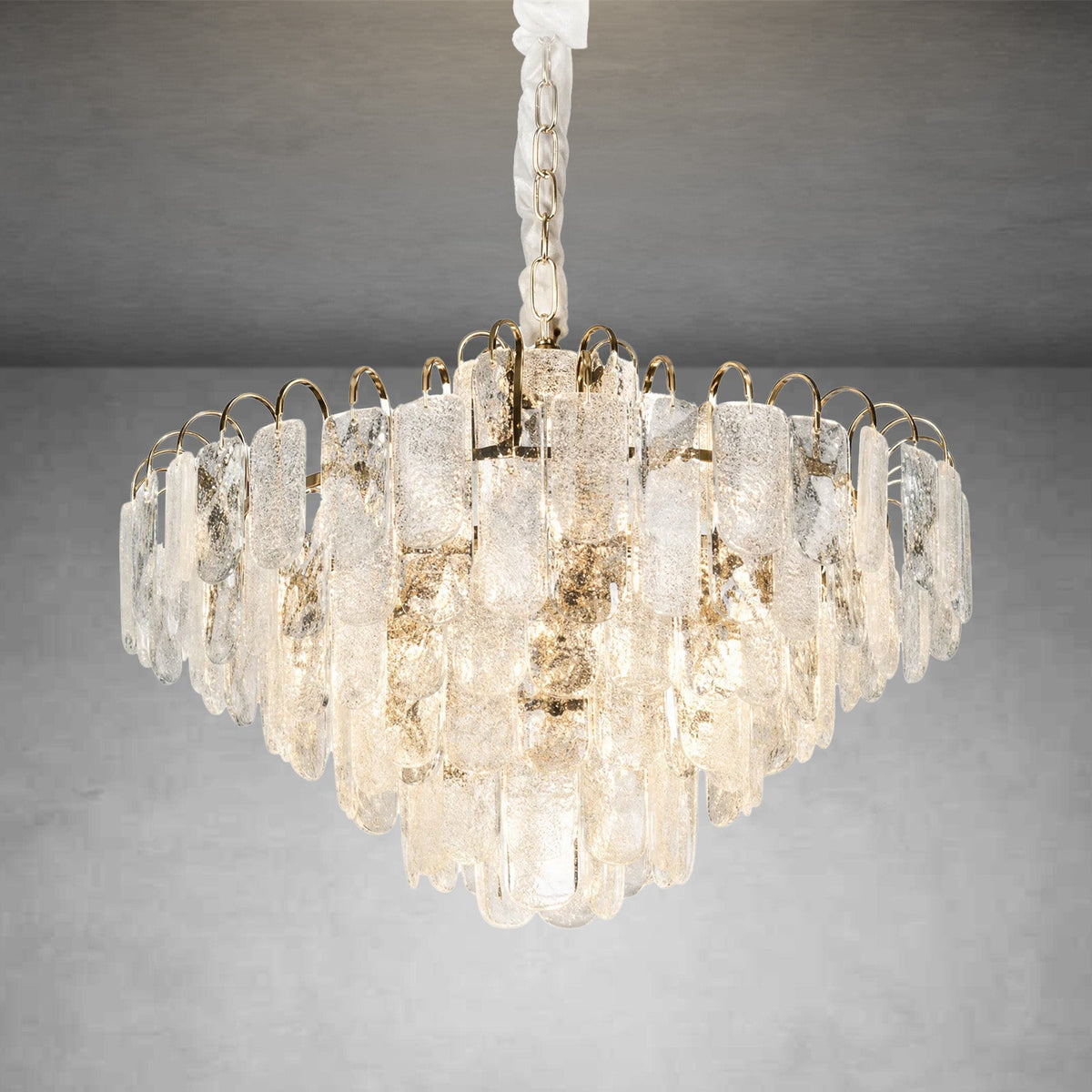 Madreperla Crystal Halo Chandelier - view 2