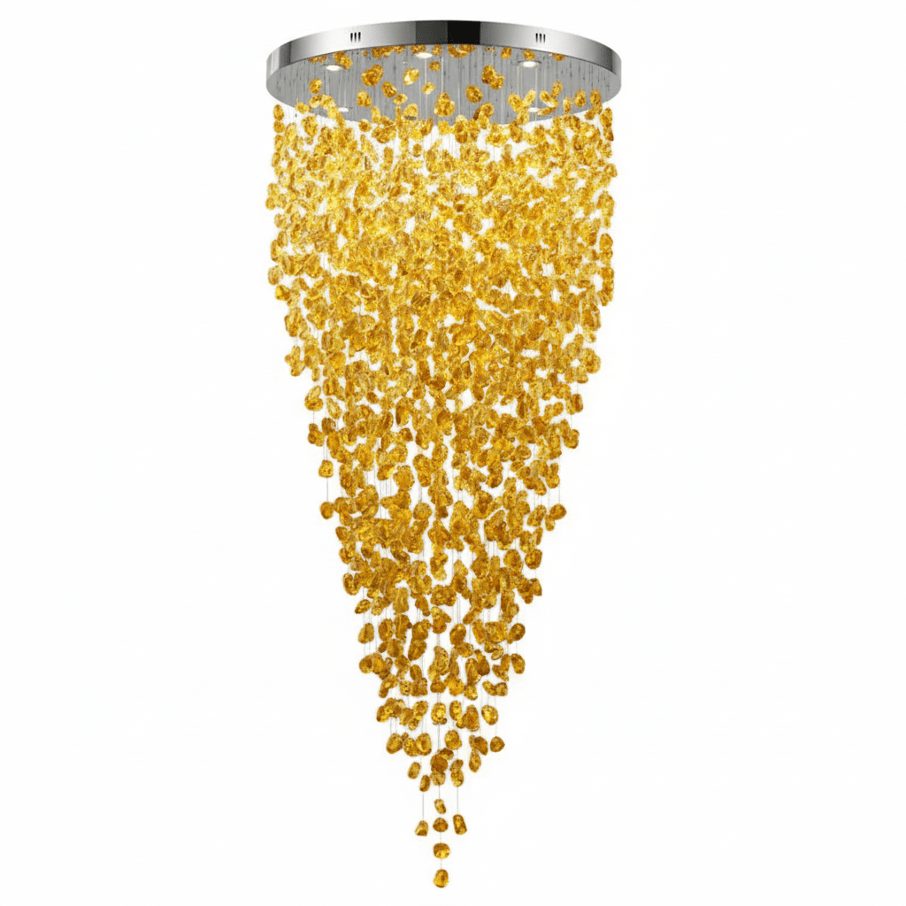 Crystal Stone Crystal Spiral Chandelier - view 83