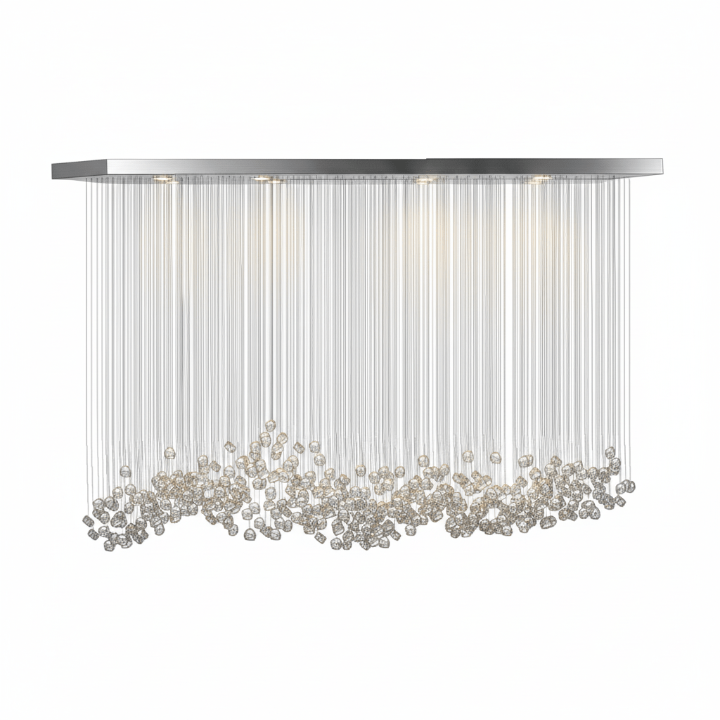 Crystal Stone Crystal Spiral Chandelier - view 76