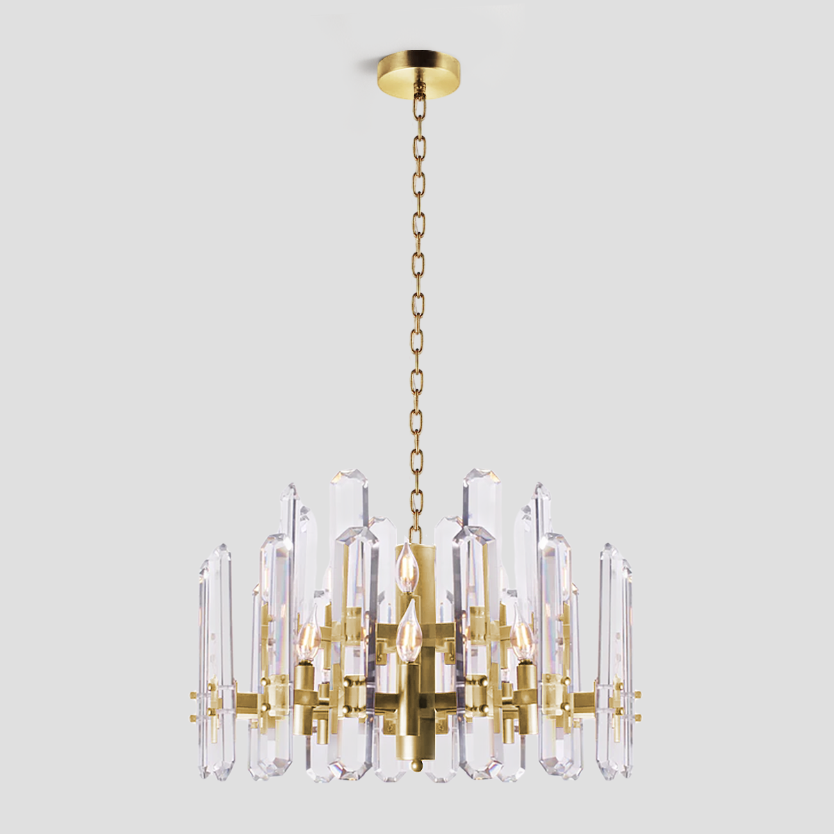Isolde Crystal Round Chandelier - view 3