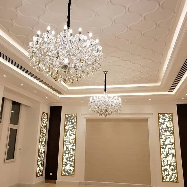 Allumage Extra Wide Classic Crystal Chandelier, K9 crystal - view 24
