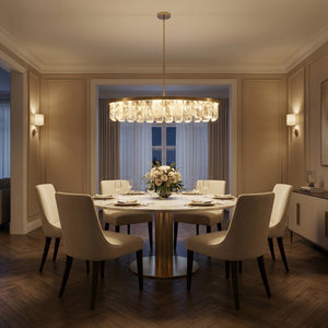 Selene Linear Crystal Chandelier - view 5