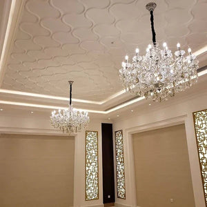 Allumage Extra Wide Classic Crystal Chandelier, K9 crystal - view 25