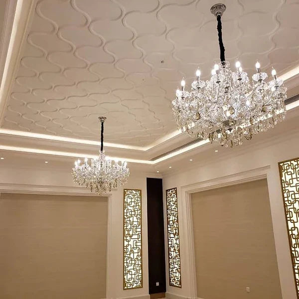 Allumage Extra Wide Classic Crystal Chandelier, K9 crystal - view 25