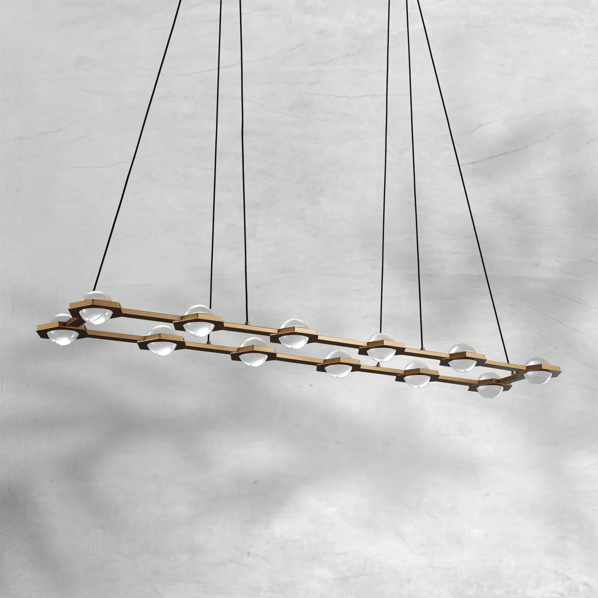 Eclatamt Rectangular Chandelier 54"72"
