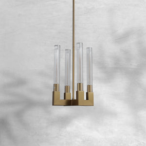 Chantelle Glass Pendant Lighting, chandelier - view 4