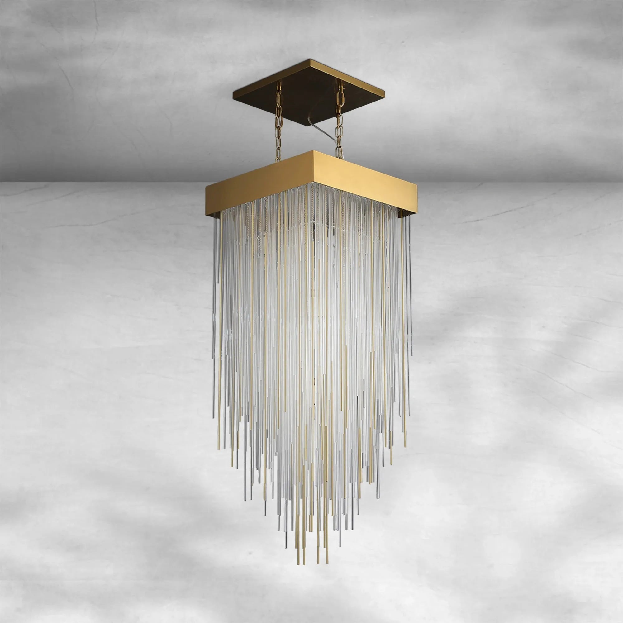 Caelix Square Chandelier 21"30"