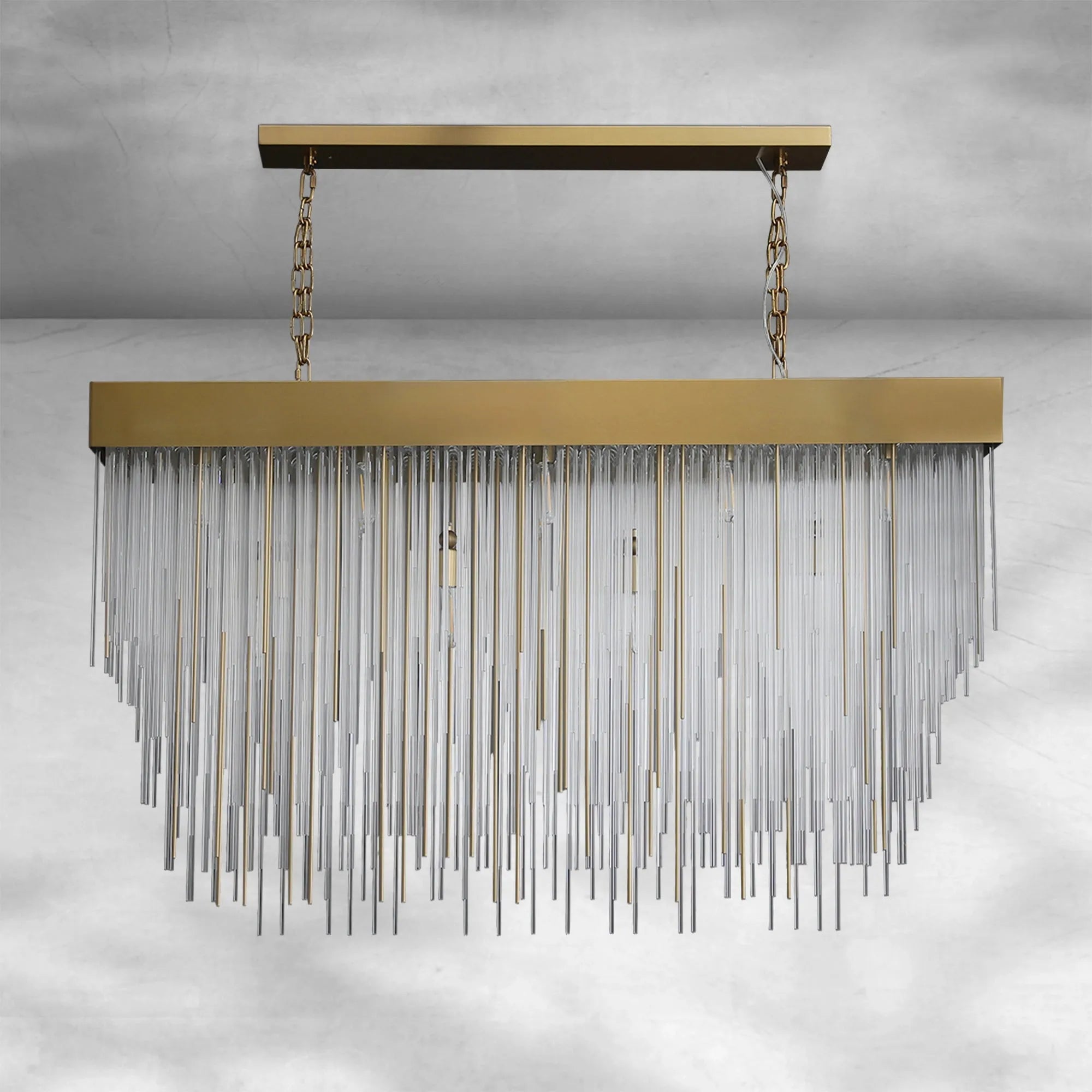 Caelix Rectangular Chandelier 54"