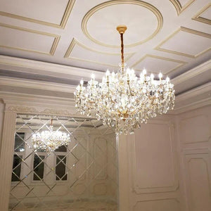 Allumage Extra Wide Classic Crystal Chandelier, K9 crystal - view 26