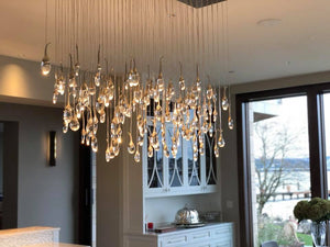 Modern Creative Seed Crystal Chandelier for Dining Room - view 15