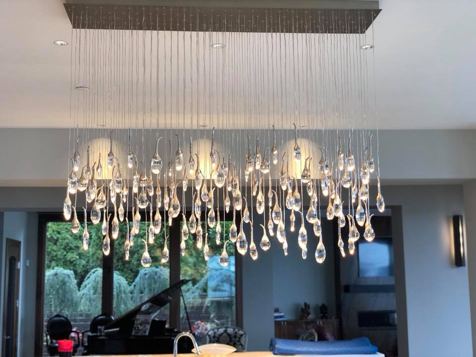 Modern Creative Seed Crystal Chandelier for Dining Room - view 16