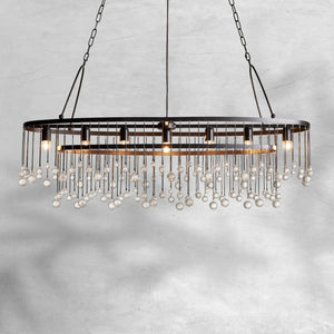 Aubrey 7 Light Oval Chandelier - view 4